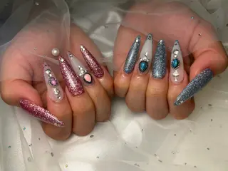 ネイル Mana ·͜· ❤︎のネイルデザイン