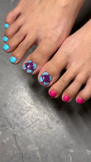 ネイル ZERO Nail Art Foot専用のネイルデザイン