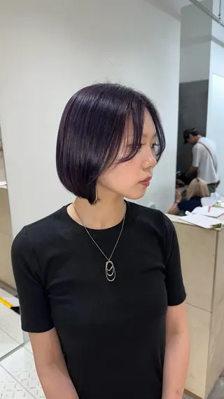 ショート カラー ブリーチ/ハイトーン ⚗️HARUKAのヘアスタイル