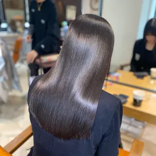 ロング 髪質改善🖤美髪矯正 ⁡   エリナのヘアスタイル