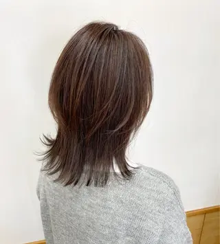 ミディアム 美容室ブランシュ 中島店🔆のヘアスタイル