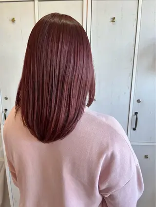 セミロング カラー 🩶透明感･艶カラー 🩶ひいな🩶のヘアスタイル