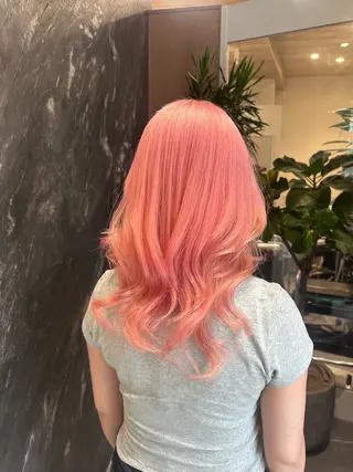 ミディアム カラー 💋ハイトーンデザイ ンヘア💋A'nyuのヘアスタイル