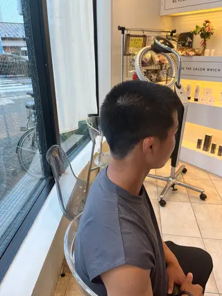 ショート メンズ 【メンズカット】 ✂️モデル募　市村のヘアスタイル