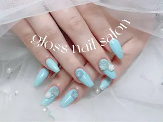 ネイル miho🍎 Gloss nailのネイルデザイン
