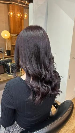 ロング 神田 姫奈|郡山 |レイヤーカットのヘアスタイル