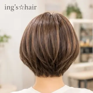 ショート ing's・hair kimura キムラのヘアスタイル
