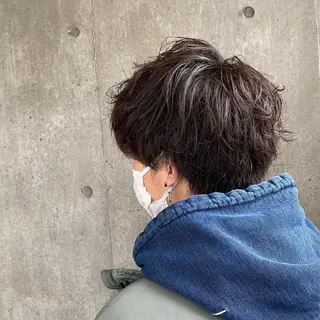 メンズ もりたみかこ 美容師お休み中のヘアスタイル