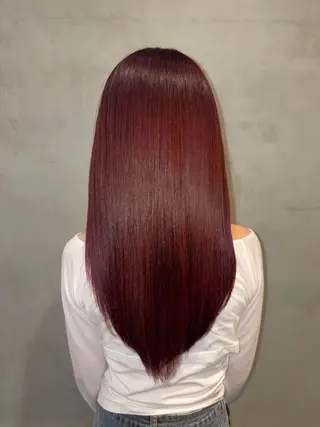 カラー ナカザワ アコのヘアスタイル