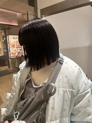 ミディアム 髪質改善/艶カラー MISATOのヘアスタイル