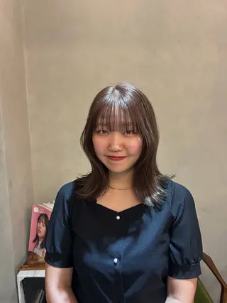 ミディアム ruup Aru ユウキのヘアスタイル