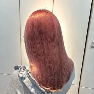 セミロング 横浜シールエクステ 韓国エクステみさきのヘアスタイル