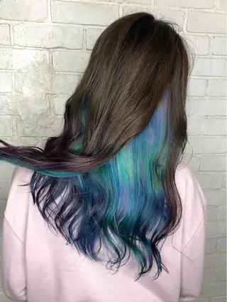 ロング カラー welring hair salonのヘアスタイル