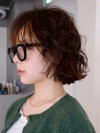 ショート らん カラーモデル募集中のヘアスタイル