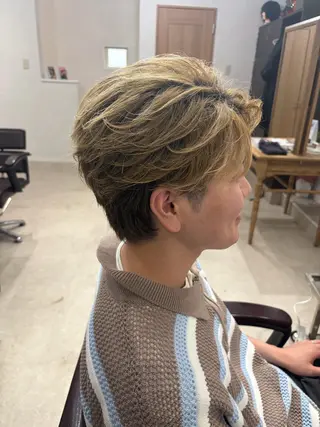 メンズ &tigre 佐藤秀太のヘアスタイル
