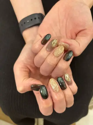 ネイル THREE nail 長谷川のネイルデザイン
