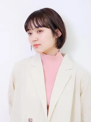 ショート カラー BASSA 下井草店のヘアスタイル