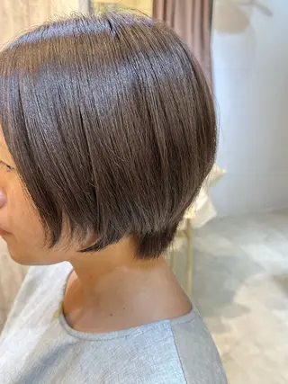 ショート 鍋倉 りえのヘアスタイル