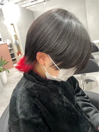 ショート カラー メンズ TheEctilo 江坂Yoshimi✨のヘアスタイル