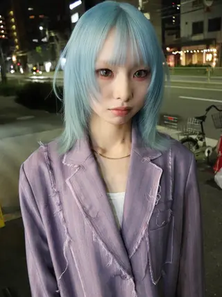 ミディアム カラー 🧡色落ちまで2度 楽しめる🧡ヨシキのヘアスタイル