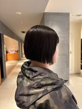 ショート KAREN(ému) 伏見/カットモデルのヘアスタイル