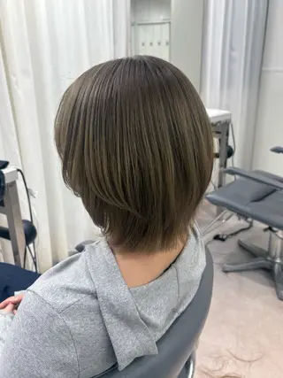 ショート 透明感ツヤカラー🐤 カットモデル🐤ソナのヘアスタイル