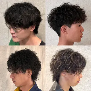 パーマ メンズ 縮毛矯正/パーマ TSUBASAのヘアスタイル