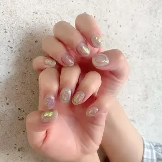 ミディアム カラー パーマ ヘアアレンジ メンズ キッズ ネイル マツエク・マツパ アイブロウ Salon Ｋのネイルデザイン