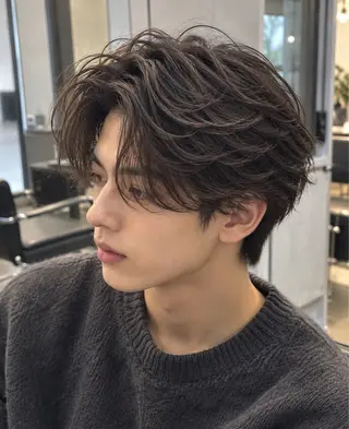 パーマ L.O.G みうのヘアスタイル