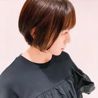 ショート カラー 中川 竜誠のヘアスタイル