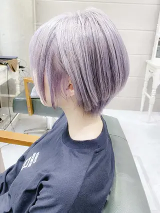 ショート カラー ヘアアレンジ Days 透明感カラーのヘアスタイル