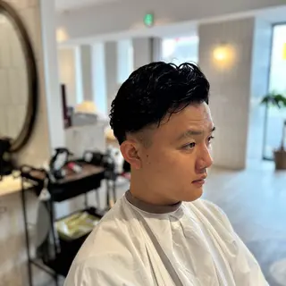 ショート パーマ メンズ すずき わかなのヘアスタイル