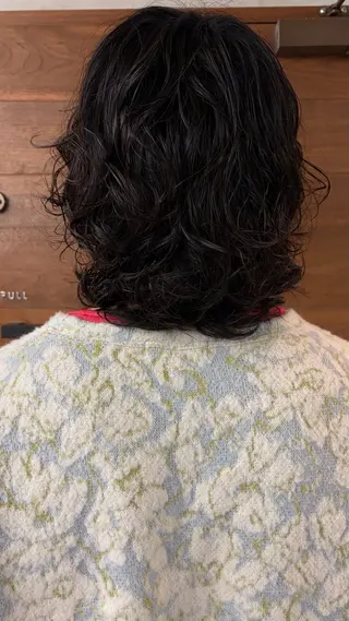 パーマ メンズ カットモデル・パーマ 🌀リリアのヘアスタイル