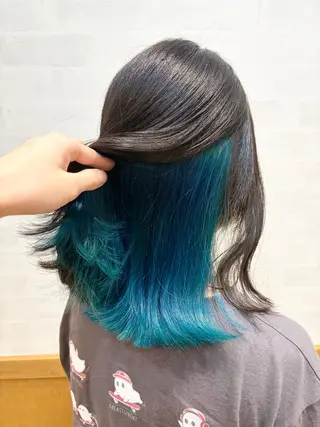 ミディアム カラー 杉山 晃太のヘアスタイル