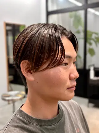 ショート メンズ there_ Issaのヘアスタイル