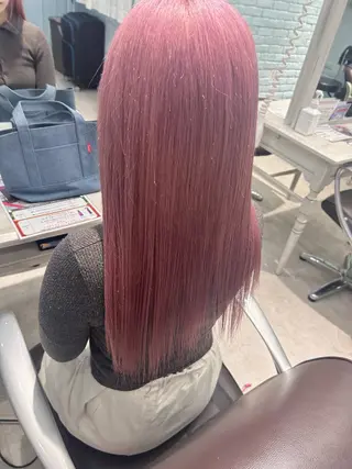 ロング カラー ヘアアレンジ 💕ブリーチ/ヘアメ 🎀YUUKAのその他イメージ