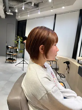 ショート SNSモニター募集！ くせ毛特化/大村のヘアスタイル