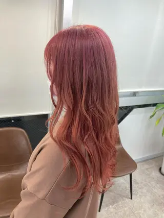 ロング カラー Chainon 山中 拓也のヘアスタイル