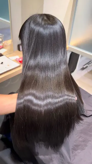 ロング 片山 輝のヘアスタイル
