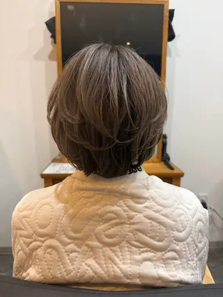 ショート カラー Meteor 店長 祝田涼太のヘアスタイル