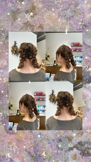 ヘアアレンジ 茅ヶ崎/ラベンダーカ ラー/ASAHI☀️のヘアスタイル