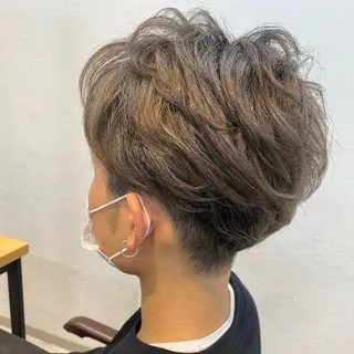ショート メンズ 【メンズ&髪質改善】 萬納陽介のヘアスタイル