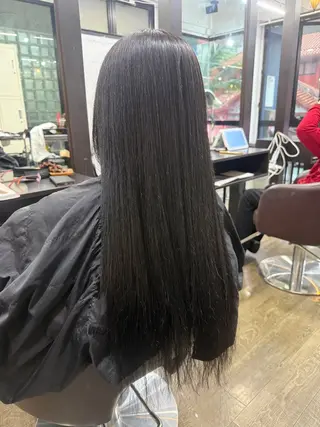 ロング 新垣 瑠菜のヘアスタイル