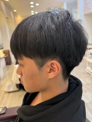 ショート メンズ 永井 天斗のヘアスタイル