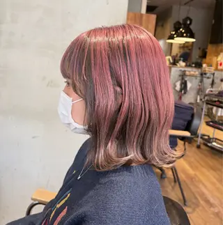 ミディアム 【 Lafith 】 WAKOのヘアスタイル