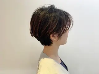 ショート 安村 美奈のヘアスタイル