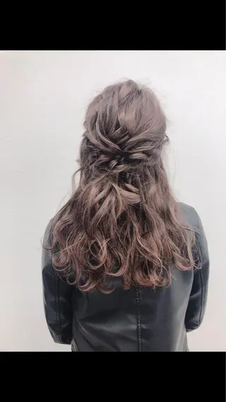 セミロング ヘアアレンジ 🫧 MAKI🫧のヘアスタイル