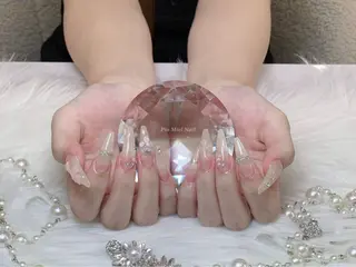 ネイル HANA 長さだしのネイルデザイン