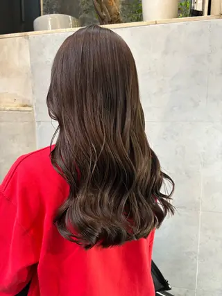 ロング ボブ×レイヤーカット 透明感カラー/Fuuのヘアスタイル