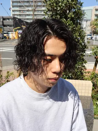 パーマ 🔥メンズ職人🔥 ✂️加瀬澤駿✂️のヘアスタイル
